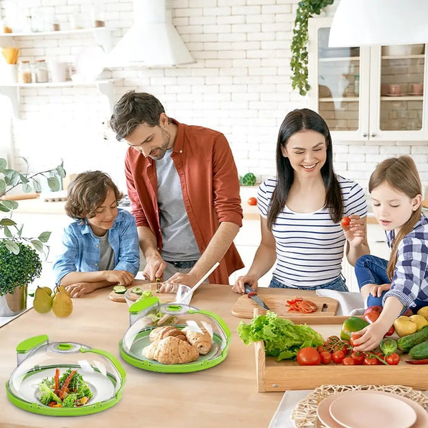 Couverture alimentaire pour micro-ondes.