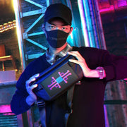 Sac bandoulière avec écran LED