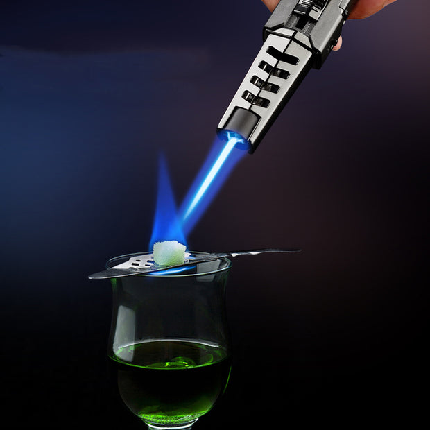 Briquet à gaz turbo en métal Metal