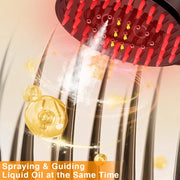 Peigne de massage à jet électrique EMS