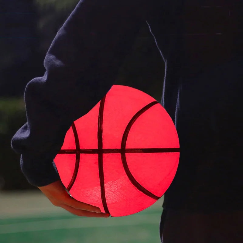 Ballon de basket lumineux à LED