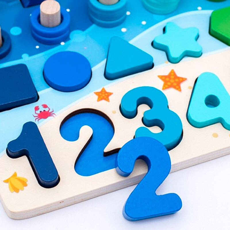 Bloc de pêche magnétique pour enfants