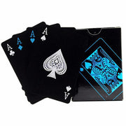 Jeu de cartes poker noir