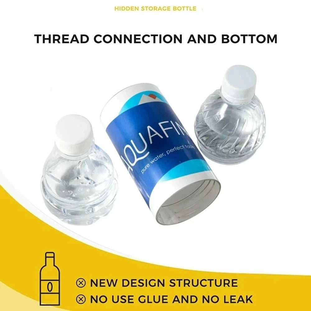 Bouteille d'eau avec rangement caché Water Bottle with Hidden Storage