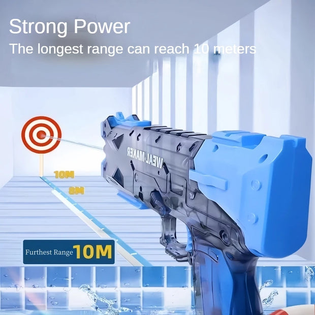 Pistolet à eau électrique.