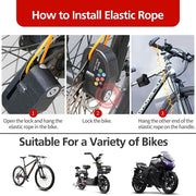 Verrouillage de frein de moto