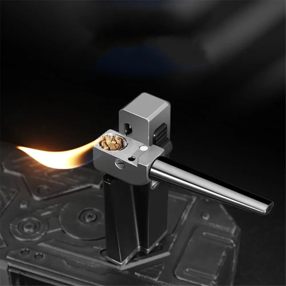 Briquet à tuyau pliable.