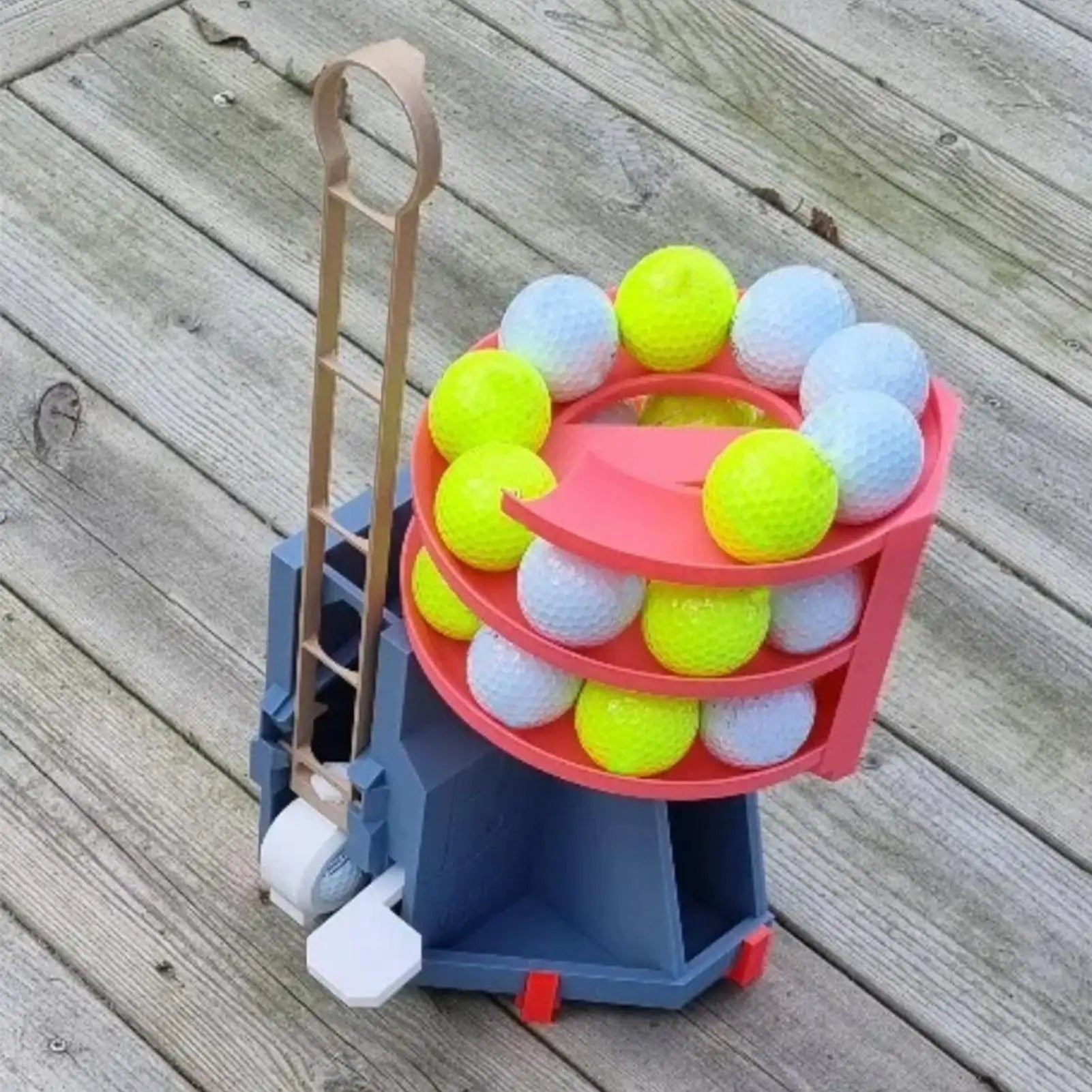 Distributeur automatique de balles de golf