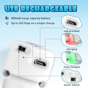 Jouet interactif pour chat en forme d'oiseau