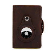 Portefeuille avec support Apple AirTag.