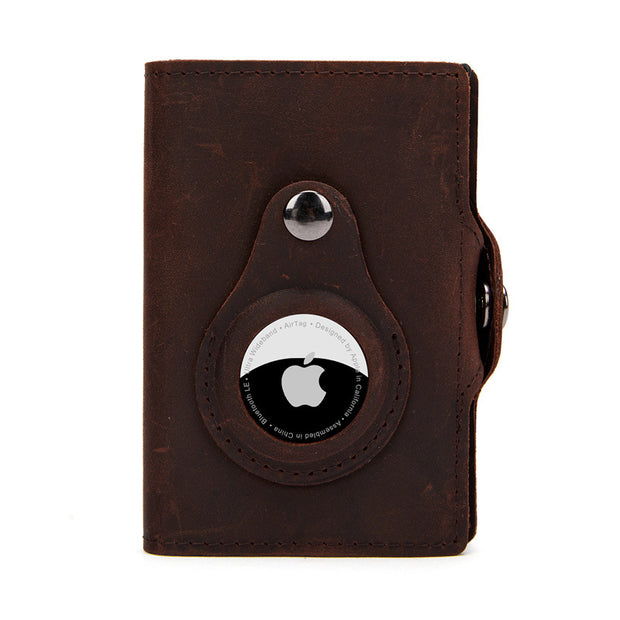 Portefeuille avec support Apple AirTag.