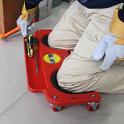 Genouillères roulantes avec roulettes