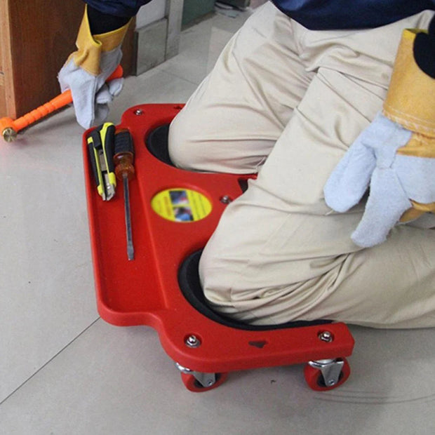 Genouillères roulantes avec roulettes