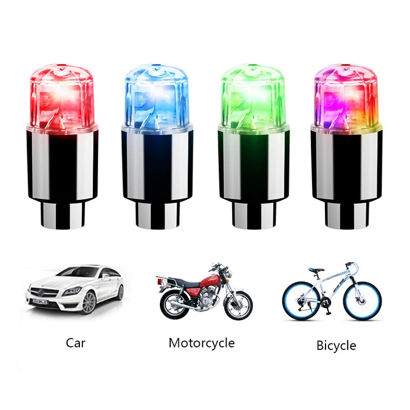 Bouchons de valve de pneu à LED
