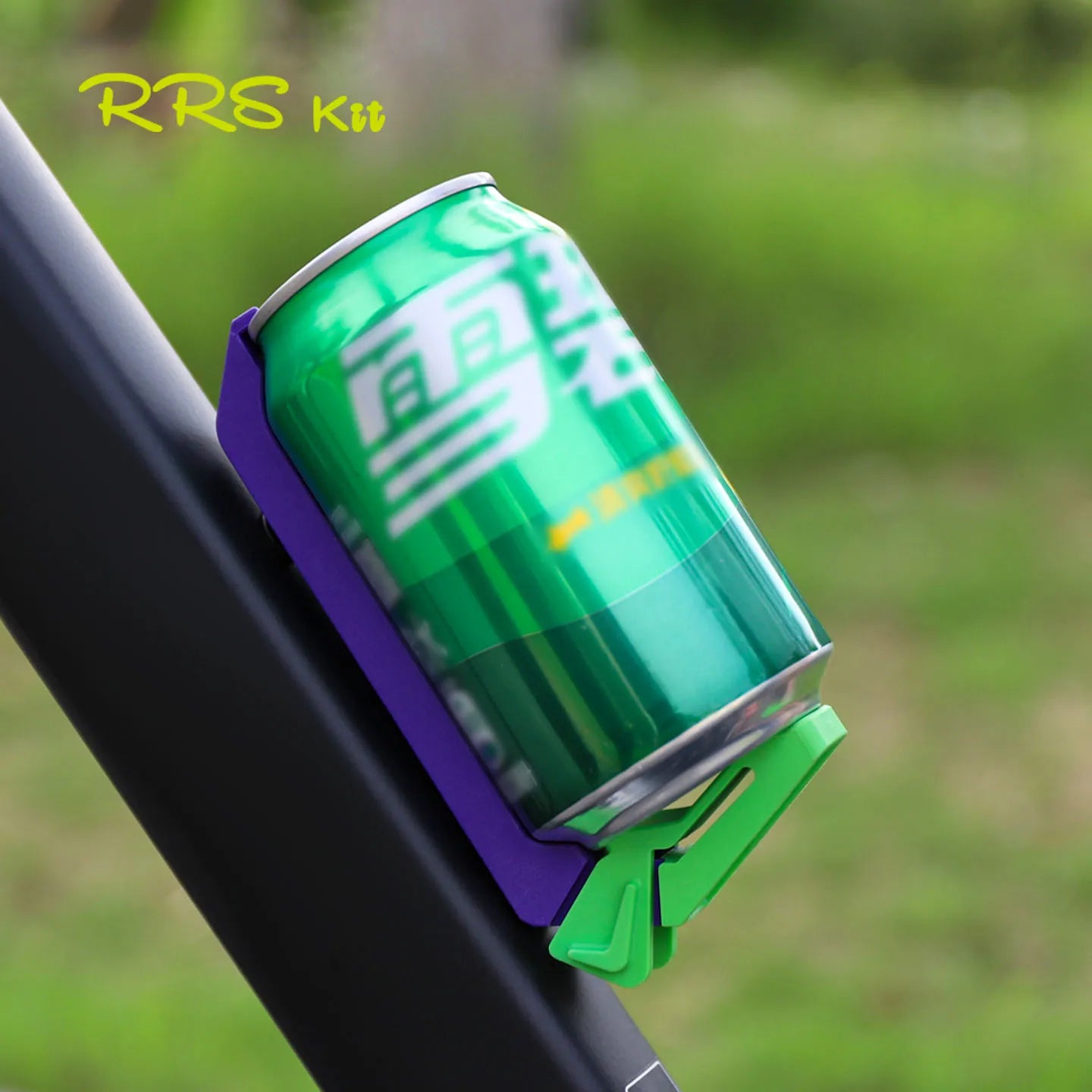 Porte-canette de vélo.