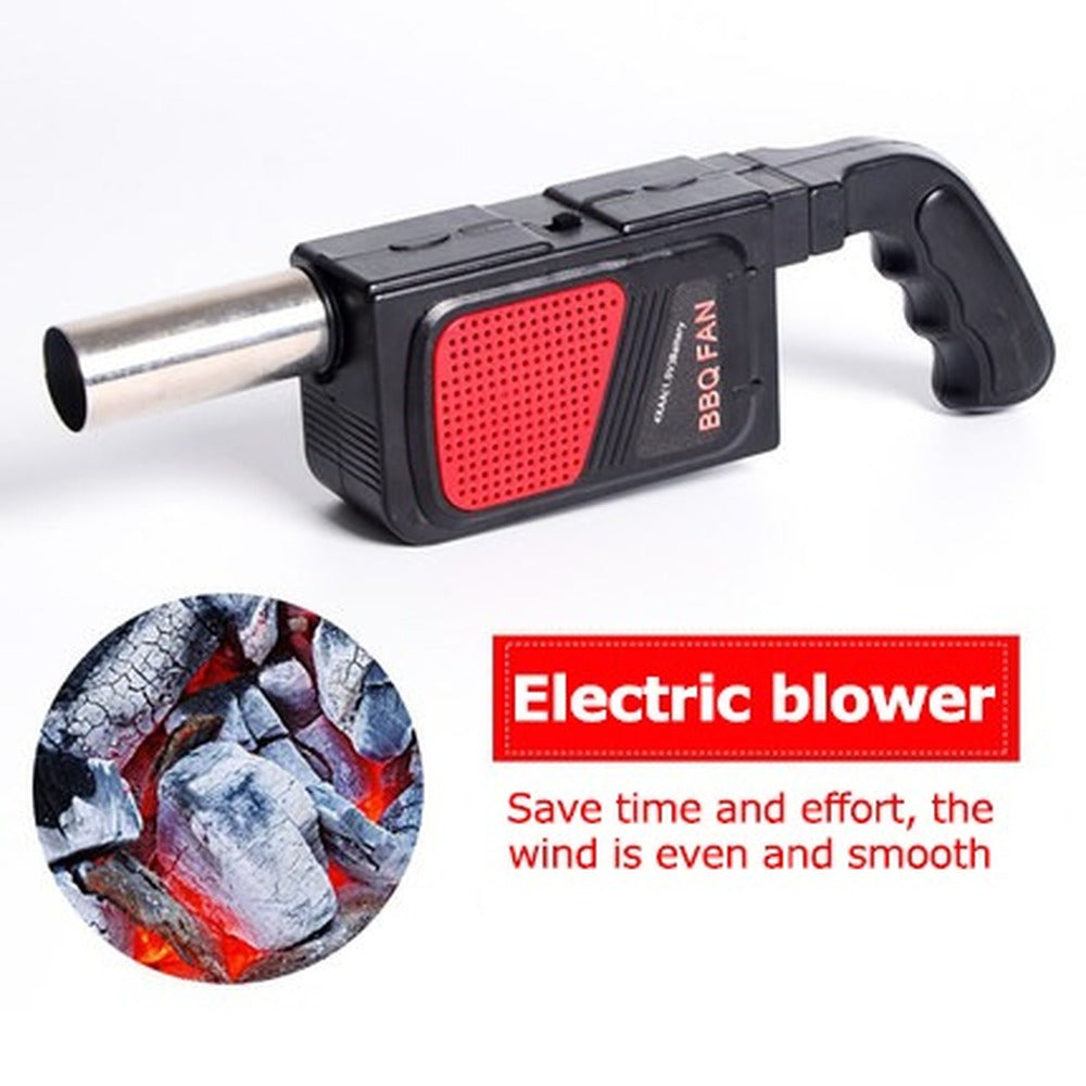 Souffleur de barbecue électrique portable à main