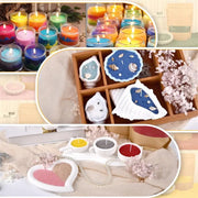 Cire de bougie granuleuse à perles