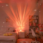 Veilleuse d'ambiance à ondulations d'eau