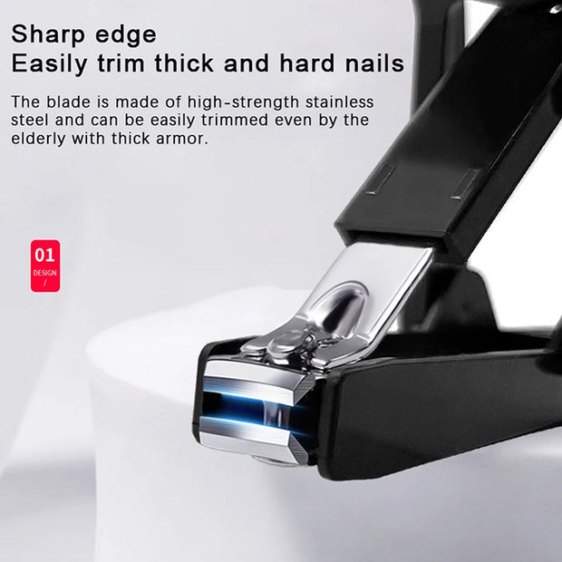 Coupe-ongles avec lumière et loupe