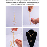 Collier chaîne avec pendentif cœur