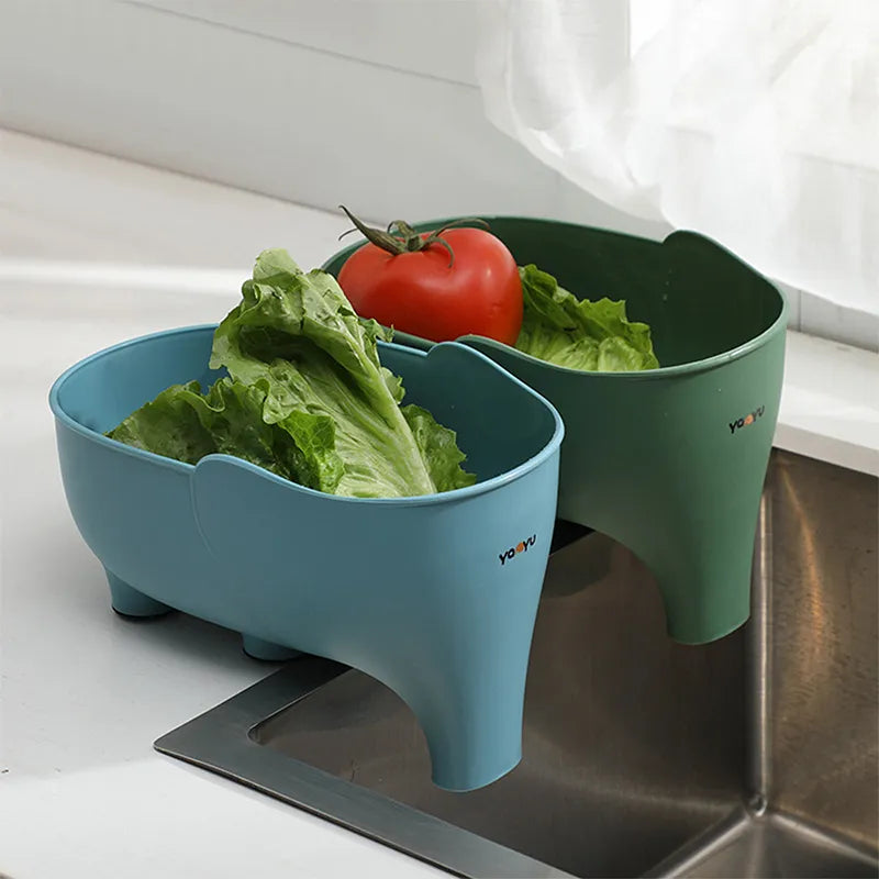 2x paniers de drainage Elephant 2x Elephant Drain Baskets
