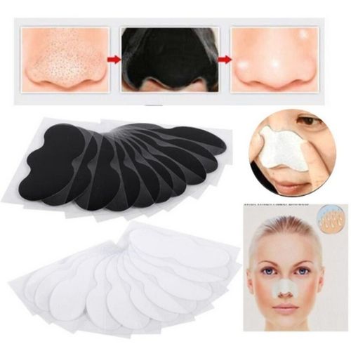 25 bandes anti-points noirs pour le nez.