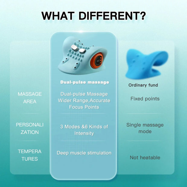 Masseur cervical EMS et civière