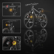 1 jeu de clignotants intelligents pour vélo