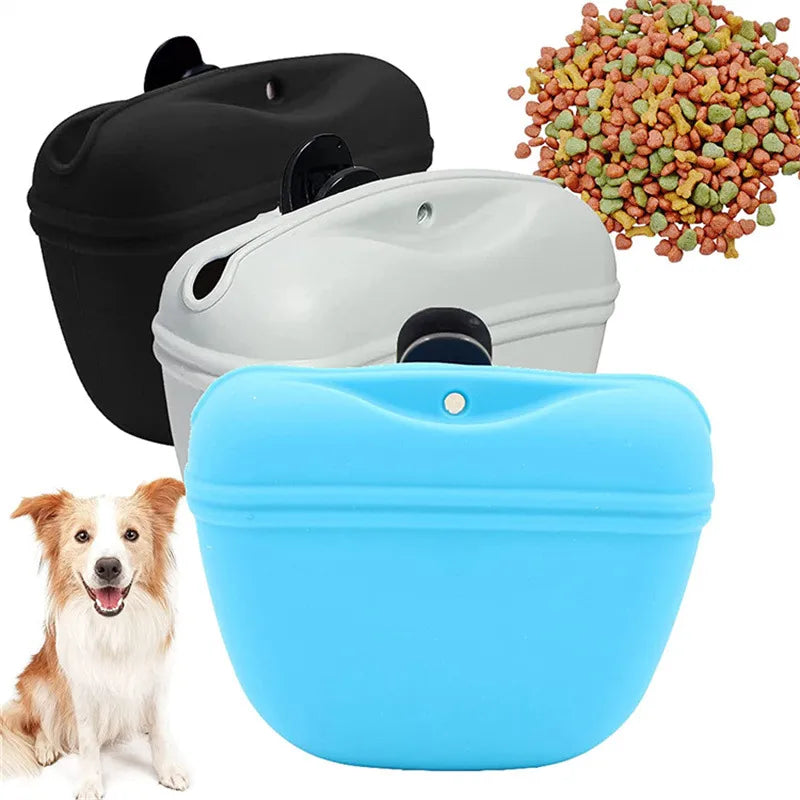 Sac à friandises en silicone pour chien