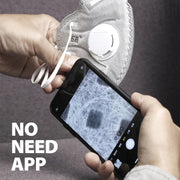 Microscope pour téléphone 400X avec lumière