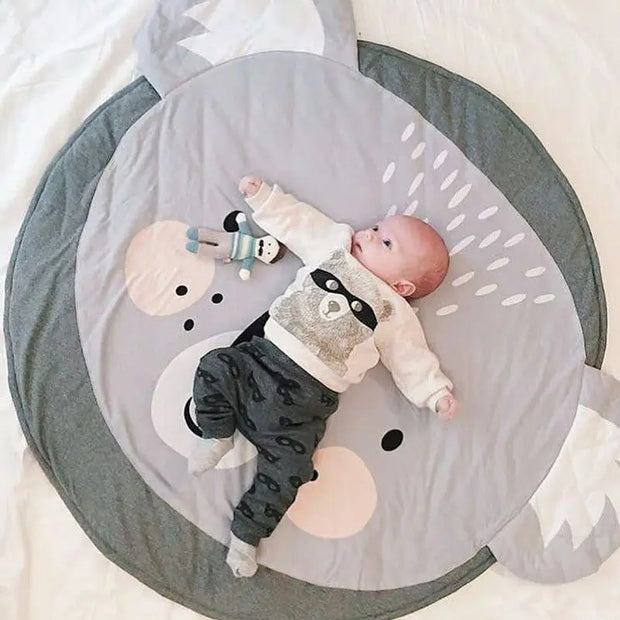 Tapis de jeu pour bébé avec animaux de dessin animé