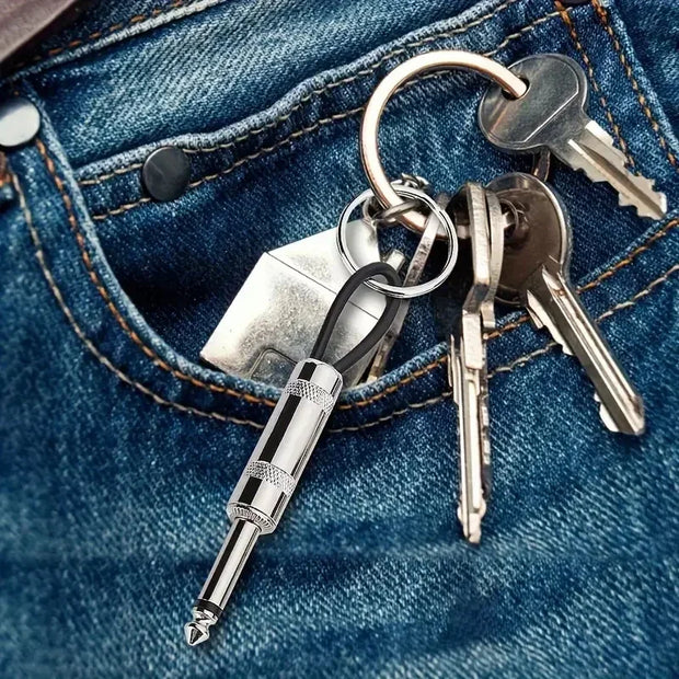 Porte-clés mural pour prise de guitare