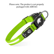 Collier LED pour chien avec support Air tag