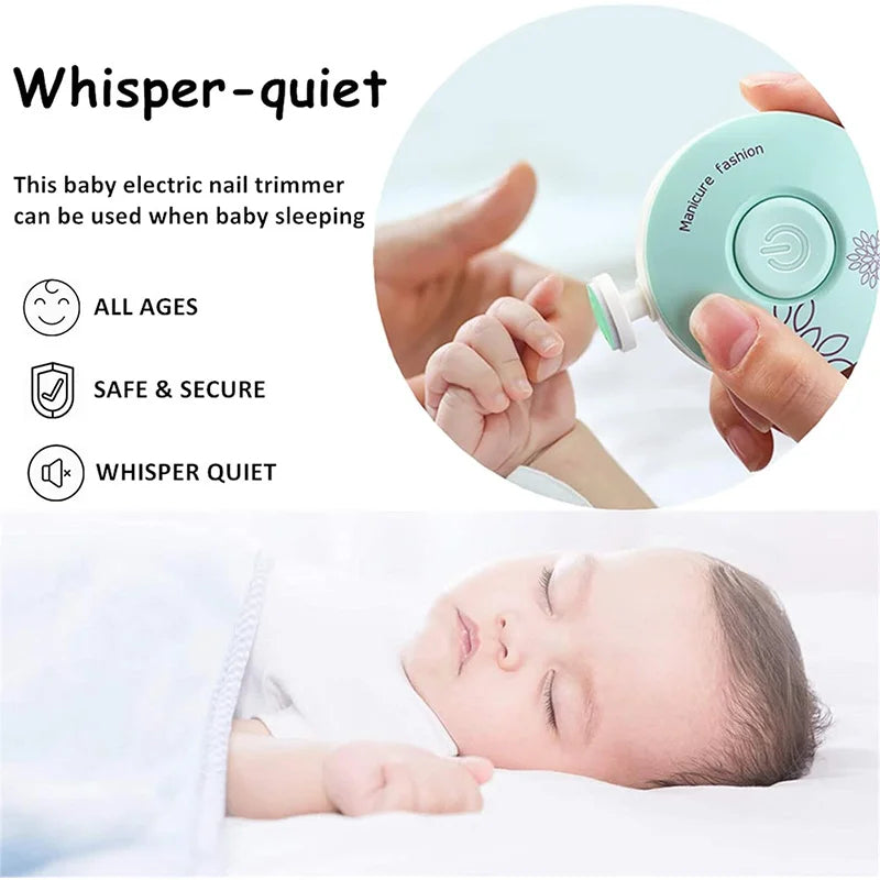 Coupe-ongles électrique pour bébé Electric Baby Nail Trimmer