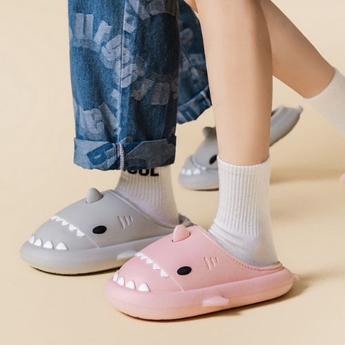 Pantoufles de requin pour l'hiver