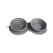 Gamelle pliable en silicone pour alimentation lente