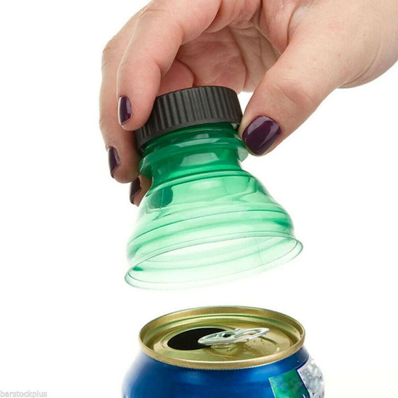 Couvercles de bouteilles de soda.