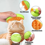 Brosse à vapeur pour chats
