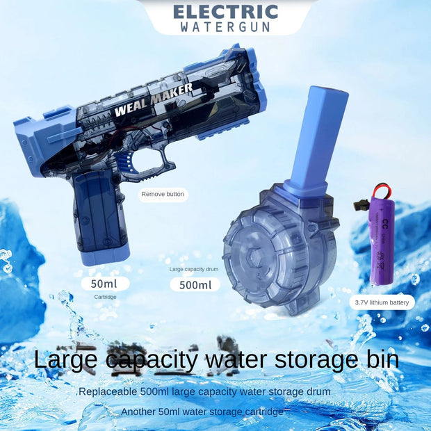 Pistolet à eau électrique.