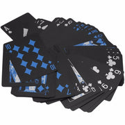 Jeu de cartes poker noir