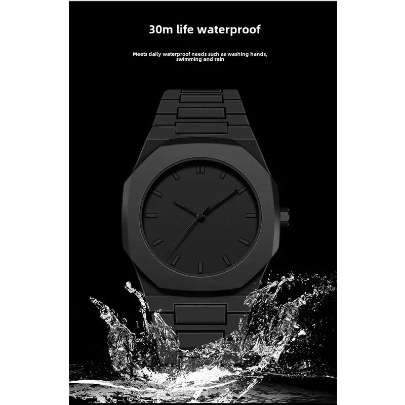 Montre minimaliste à chiffres arabes.                           Minimalistic Arabic Numerals Watch