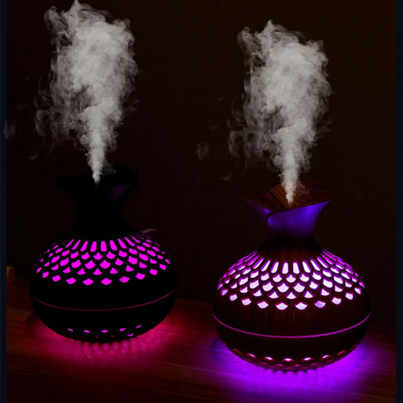 Humidificateur d'air en bois 300 ml