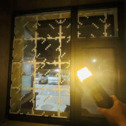 Autocollant de fenêtre pixélisé