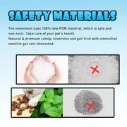 Jouet interactif pour chat en forme d'oiseau