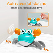 Jouets pour bébés Crabe rampant avec musique