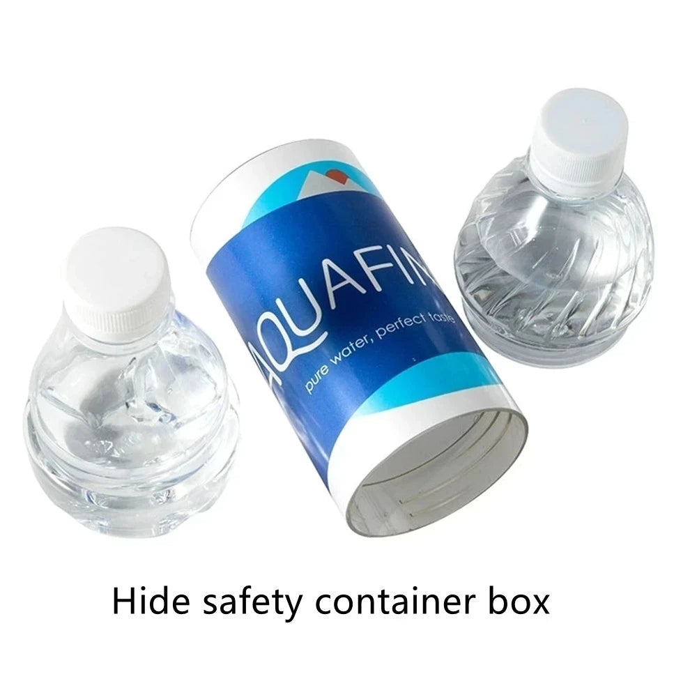 Bouteille d'eau avec rangement caché Water Bottle with Hidden Storage
