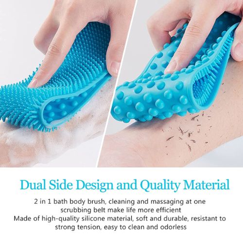 Épurateur de dos en silicone.