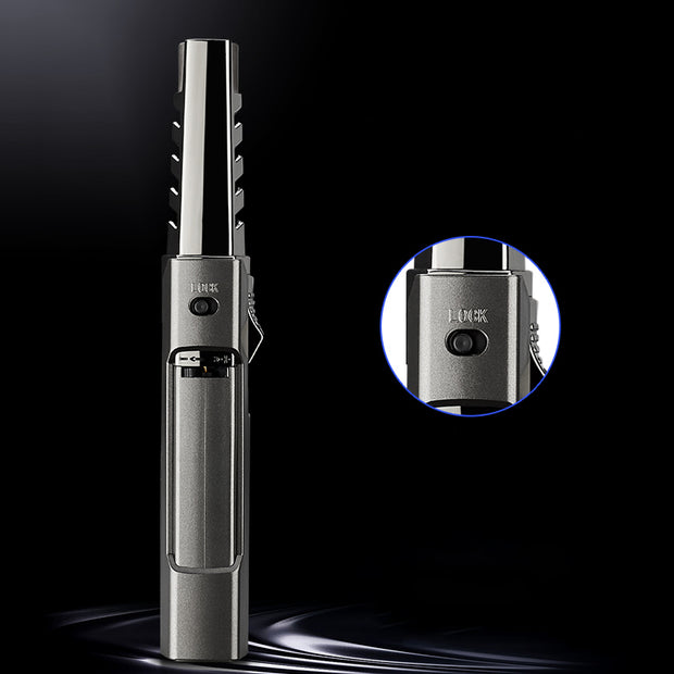 Briquet à gaz turbo en métal Metal