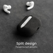 Étui en Alcantara pour AirPods Pro.