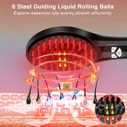 Peigne de massage à jet électrique EMS